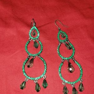 Emerald earrings